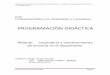 Programación didáctica: Preparación y Puesta a Punto de ...iescanovas.es/documentos/programaciones14-15/TURISMO/1FPB/Limpieza.pdfEl módulo profesional Lavandería y mantenimiento