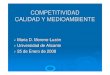 COMPETITIVIDAD CALIDAD Y MEDIOAMBIENTE · 2008. 1. 30. · competitividad calidad y medioambiente ... total aseguramiento calidad control calidad inspecciÓn gct gct ac ac cc i cc