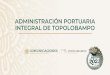 ADMINISTRACIÓN PORTUARIA INTEGRAL DE TOPOLOBAMPO · 2021. 2. 2. · productos tales como: granos, fluidos y derivados del petróleo, fertilizantes, maquinaria y minerales pétreos