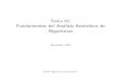 Tema 01: Fundamentos del Análisis Asintótico de Algoritmosgecousb.com.ve/guias/GECO/Estructuras Discretas 1 (CI... · 2015. 8. 20. · Análisis Matemático de Algoritmos Consiste