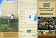 O que buscamos - onganama.org.br...agricultura ecológica através da implementação de áreas de experimen-tação visando à melhoria dos solos, rotação de cultivos, diversificação