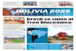 Brasil se suma al Tren Bioceánico · Tren Bioceánico Las comisiones de alto nivel de Bolivia y Brasil procedieron a la firma de un memorándum de entendimiento, en un acto oficial
