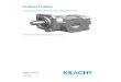 D.0024710003 - KRACHT GmbH...D.0024710003 Instrucciones de manejo (Traducción) Bomba de ruedas dentadas KF 2,5 - 630 88024710003-28 Spanisch 2020-06-15