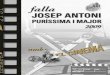 Actualitat - Falla Josep Antoni Purissima i Major - El present llibret … · 2015. 2. 12. · escrita. Quan llegiu aquest llibret estarem ﬁ nalitzant, en lloc de començar, l’exercici