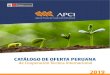 Catálogo de Oferta Peruana de Cooperación Técnica Internacionalportal.apci.gob.pe/gestion/Atach/catalogo-de-oferta... · 2019. 10. 29. · V. OFERTA DE CAPACITACIÓN 5.1. Nombre