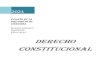 DERECHO CONSTITUCIONAL · 2021. 3. 23. · abierta deriva en un proceso constitucional integrado por más de un acto constitutivo. Sería el caso argentino que inicia en 1853 y concluye