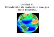 Unidad 4: Circulación de materia y energía en la biosfera....una comunidad y que se compone de un medio físico y unos factores del medio ( Factores abióticos) MEDIO FÍSICO: Es