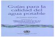 Guías para la calidad del agua potableapps.who.int/iris/bitstream/handle/10665/41985/... · 2021. 4. 6. · GUÍAS PARA LA CALIDAD DEL AGUA POTABLE 6.3 Pozos 101 6.3.1 Pozos excavados