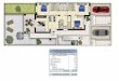 CUADRO DE SUPERFICIES (m2) VIVIENDA 19 (3D. Bajo) < … · 2020. 7. 16. · cuadro de superficies (m2) vivienda 19 (3d. bajo) < vivienda - dependencias salon-comedor-cocina paso dormitorio