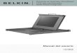 LCD con conmutador KVM PRO3 integradocache-soluciones KVM da muestra del compromiso de Belkin por suministrar productos duraderos de alta calidad a un precio asequible. Diseñada para