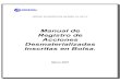 Manual de Registro de Acciones Desmaterializadas Inscritas ... ACCIONES.pdf · Inscritas en Bolsa. Marzo 2007. 1 Manual de Registro de Acciones Desmaterializadas Inscritas en Bolsa