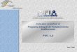 PIFI 3 3.3 GI.pdf · 2011. 7. 1. · Guía para actualizar el Programa Integral de Fortalecimiento Institucional Presentación Autoevaluación académica Evaluación Global Capacidad-