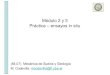 Módulo 2 y 3 Práctica –ensayos in situ...2006/12/01  · Práctica –ensayos in situ (84.07) Mecánica de Suelos y Geología M. Codevilla: mcodevilla@fi.uba.ar 2 -u Ejercicio