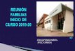 REUNIÓN FAMILIAS INICIO DE CURSO 2019-20ies-alfonsoiniesta.centros.castillalamancha.es/sites/ies...REUNIÓN FAMILIAS INICIO DE CURSO 2019-20 Información general de centro. Coordinación