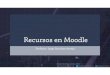 Recursos en Moodle - jcyl.esCURSO DE MOODLE Introducción Jorge Sánchez Asenjo, 2018 info@jorgesanchez.net @jorgesancheznet Detalles comunes al añadir actividades o en los ajustes