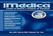 Revista Médica Colegio de Médicos y Cirujanos de Guatemala · 2017. 4. 18. · La Revista Médica del Colegio de Médicos y Cirujanos de Guatemala, es la revista científica oficial