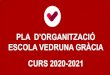 ESCOLA VEDRUNA GRÀCIA CURS 2020-2021 PLA D ......Aprovat pel Consell Escolar (04/09/30) PLA D’ORGANITZACIÓ ESCOLA VEDRUNA GRÀCIA CURS: 2020-2021 CONTINGUT PLA D’ORGANITZACIÓ: