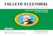 FOLLETO ELECTORAL · 2020. 1. 27. · FOLLETO ELECTORAL Elecciones del Estado de Washington 2020 Primaria Presidencial 10 de marzo 2020 Las boletas se enviarán por correo a los votantes
