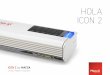HOLA ICON 2 - Idicsa · iCON 2 es compacto, limpio, rápido y fácil de usar, y lo mejor de todo, no usa consumibles. Cambie de inkjet a iCON 2 y olvide los inconvenientes de la tinta