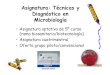 Asignatura: Técnicas y Diagnóstico en Microbiologíawebs.ucm.es/centros/cont/descargas/documento3691.pdfPrograma (4,5 créditos) • BLOQUE I. INTRODUCCIÓN A LA MICROBIOLOGÍA CLÍNICA