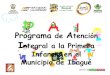 Programa de Atención Integral a la Primera Infancia en el ...€¦ · Infancia en el Municipio de Ibagué Constitución Política de Colombia Ley 12 de 1991 Código de Infancia y