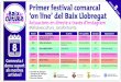 Primer festival comarcal - Sant Just Desvern...22 h La mejor sesión de música DJ "Doble V" Jove 45' Sant Joan Despí pop, rock, dance hits 90s 11 h Sant Just dansa Espai de Dansa