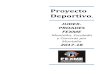 Proyecto Deportivo - FEXMEfexme.com/wp-content/uploads/PROYECTO2017.pdf · 2017. 10. 9. · Proyecto Deportivo JUDEX Montaña y Escalada 2017.18 3 01 Introducción. Con esta temporada