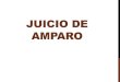 JUICIO DE AMPARO“JUICIO DE AMPARO” Medio jurídico de protección o tutela de la constitucionalidad, debiendo advertirse, que el primer documento jurídico–político que lo instituyó