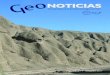GeoNoticias Diciembre 17 - Sociedad Geológica del Perú...(Quebrada Gallinazos, Ilabaya, Tacna) Por: Dr. César Muñoz Pineda GeoNoticias es la revista informativa de la Sociedad