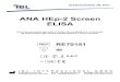 ANA HEp-2 Screen ELISA - Ibl-international...Los anticuerpos anti-nucleares (ANA) dirigidos contra una variedad de antígenos nucleares y citoplasmáticos, se dan en elevada frecuencia