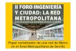 Papel vertebrador de una red de Metro en el Área ...caminosandalucia.es/wp-content/uploads/2018/03/... · ˜ metro ligero ˜ material móvil de plataforma baja ... red de metro 