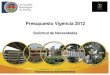 Presupuesto Vigencia 2012 - UTPmedia.utp.edu.co/vicerrectoria-administrativa/archivos/... · 2012. 5. 6. · Consideraciones Generales Facultades y Dependencias ... Vicerrectoría