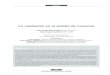 La mediación en el ámbito de consumo - UAB Barcelona...LA MEDIACIóN EN EL ÁMBITO DE CONSUMO Libro Blanco de la Mediación en Cataluña 303 CAPÍTULO 5 Índice 1 Marco teórico