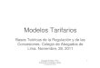 28.11. Modelos Tarifarios. Dr. Carlos Zevallos