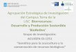 Biorrecursos: Desarrollo y Producción Sostenible ‘BioReDes’
