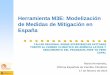 Herramienta M3E: Modelización de Medidas de Mitigación en 