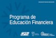 Programa de Educación Financiera