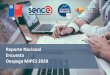 Reporte Nacional Encuesta Despega MIPES 2020