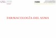 FARMACOLOGÍA DEL ASMA - CV ULL