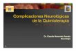 Complicaciones Neurológicas de la Quimioterapia