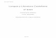 Lengua y Literatura Castellana (4º ESO)
