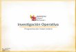 Investigación Operativa - Cartagena99