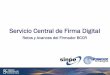 Servicio Central de Firma Digital - micit.go.cr