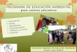 PROGRAMA DE EDUCACIÓN AMBIENTAL para centros educativos