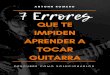 7 ERRORES QUE TE IMPIDEN APRENDER A - Antonn Romero