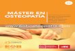 MÁSTER EN OSTEOPATÍA Escola d’Osteopatia de Barcelona …