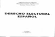 DERECHO ELECTORAL .0.. ESPANOL