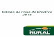 Estado de Flujo de Efectivo 2016 - Aseguradora Rural