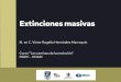 Extinciones masivas - UNAM