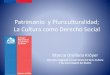 Patrimonio y Pluriculturalidad; La Cultura como Derecho Social